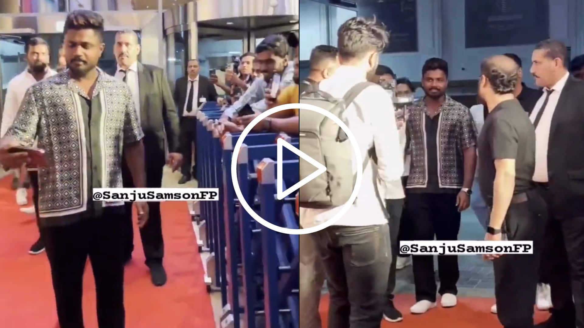 [Watch] Sanju Samson Makes Grand Entry In Dubai's Award Function; Video Goes Viral
